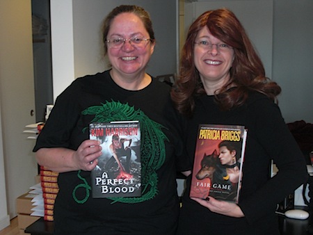 Kim Harrison and Pattricia Briggs