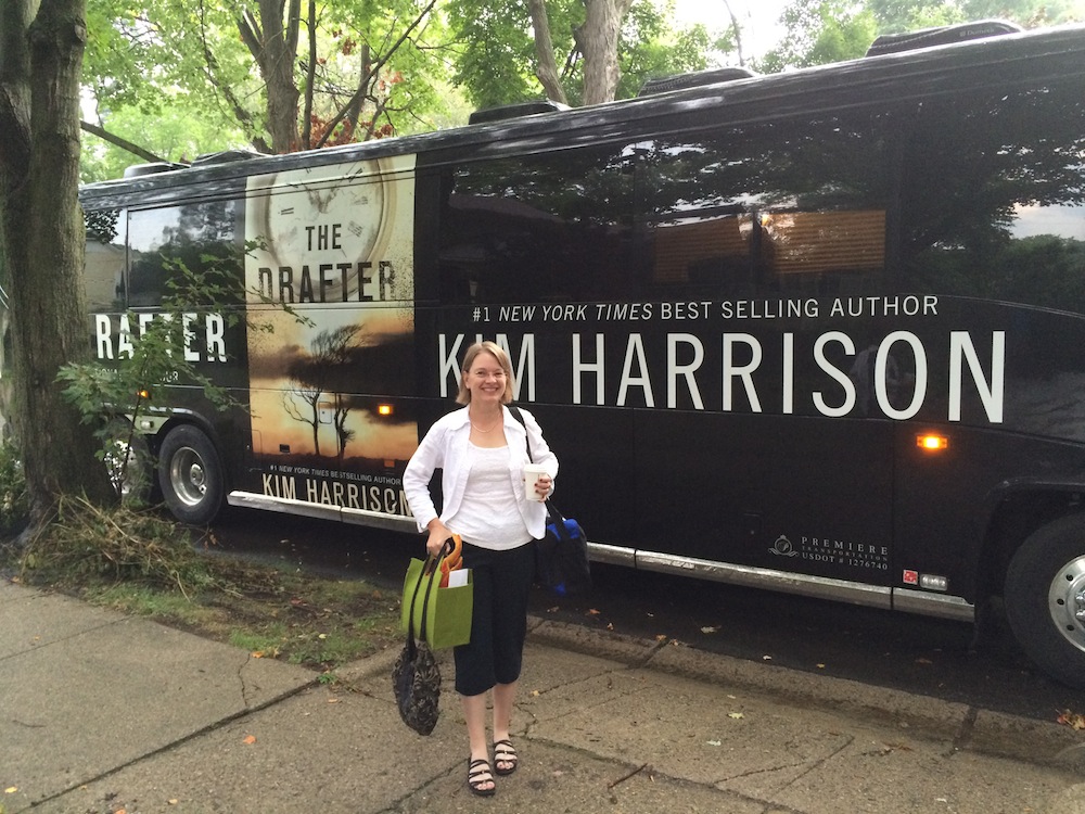 Kim's tour bus